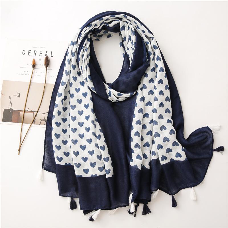 "Ethnic Style Cotton-Linen Sunscreen Shawl: Retro Floral Travel Scarf"