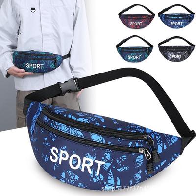 Unisex Fanny Pack: Sports Running Phone Bag, Fashion Chest Bag, Outdoor Crossbody & Shoulder Waist Bag.