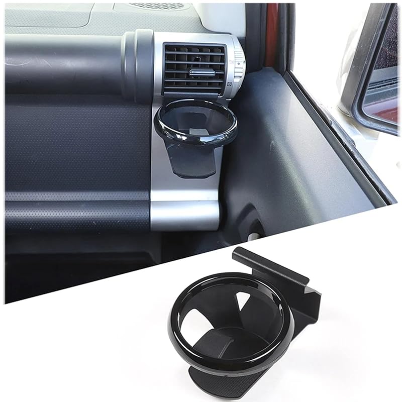 

MUMAREN toyota FJ cruiser Applicable to 2007-2021 drink holder dashboard air conditioner outlet water cup holder bottle stand carbon steel material