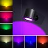Bunte RGB Augenschonende Nachttischlampe mit Fernbedienung, USB-Aufladung, Bewegungssensor und magnetischer Wandhalterung