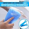 BackLove Back Brush Body Brush Scrubber Massage Silicone Shower Brush 76cm