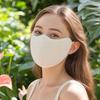 Ice Silk Face Guard, Washable Cooling Sunscreen Face Shield, Breathable Holes Face Protector with Elastic Ear Loop for Outdoor Cycling Hiking Fishing