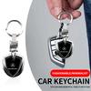 1 stk Bilemblem Stying Metall Nøkkelringer Skjoldformet Nøkkelring For Mercedes Benz AMG W203 W206 W220 W205 W211 W212 W201 W210 W168 GLC