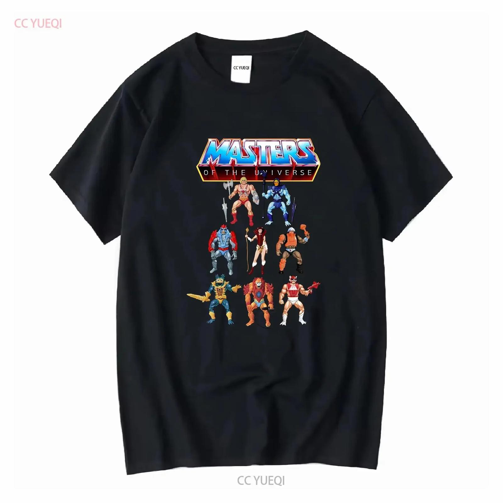

Masters Of The Universe Retro Action Figure T shirt White Male Female all sizes Made 80 s toys He Man 1982 Wave 1 XXXXXL різнокольоровий
