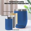 Double Layer Vacuum Stainless Steel Mini Beer Mug U Shape