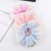 Lazy Style Korean Sweet High Elasticity Hair Tie for Girls - Large Intestine Hair Rope & Flower Rubber Band Accessory