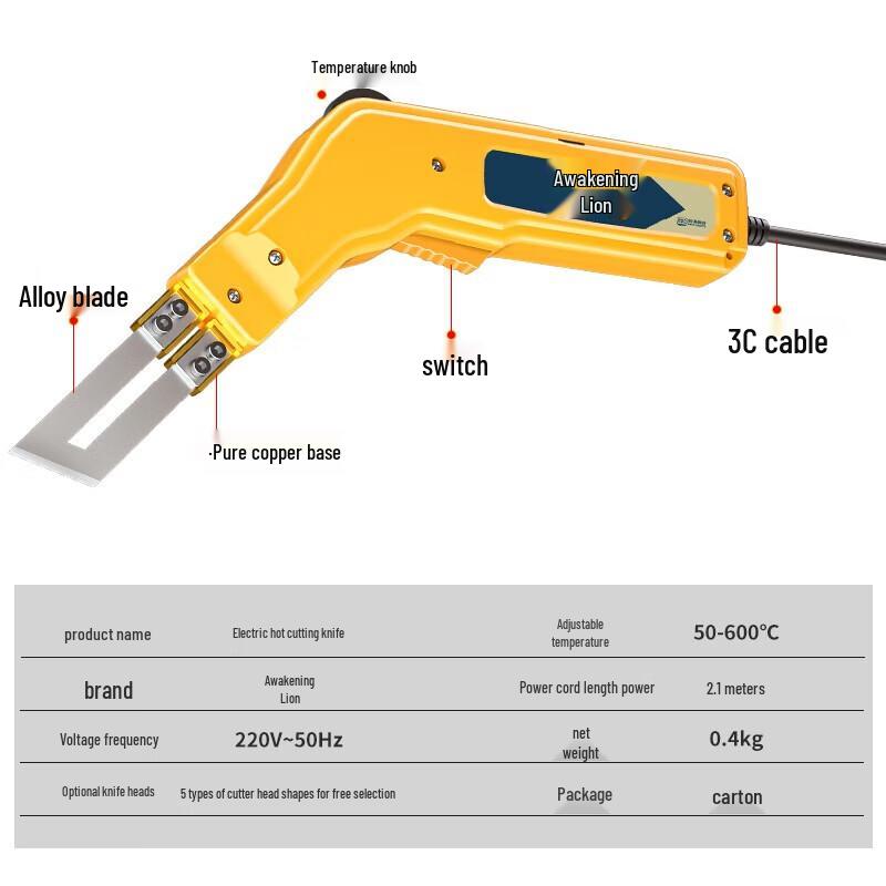 Xingshi Electric Hot Knife Foam Cutter Kit CN Plug (adapter Included)