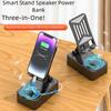4-in-1 Wireless Bluetooth speaker Anti-Slip Pads Phone Holder with Microphone  Karaoke Party