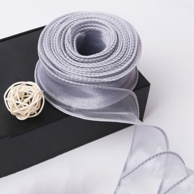 1 role stuha měkké květinové kytice balení nylonová příze stuha DIY dárkové balení stuha pro řemesla Mašle věnce Dekorace