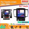 For Tesla Android Automobile Intelligent System For Toyota Crown 2005-2009 Wireless Carplay BT WIFI Car Radio Multimedia Player