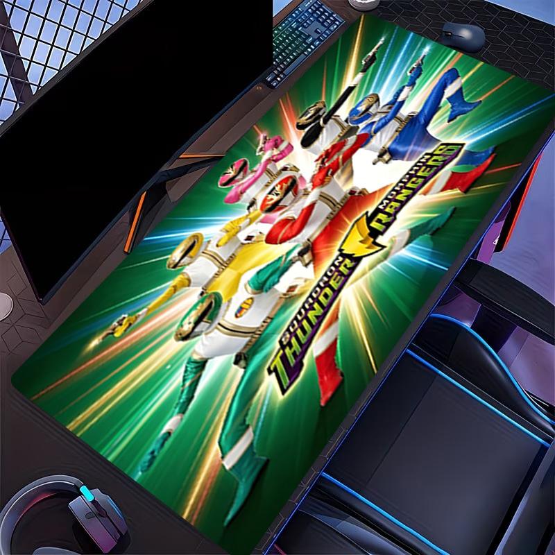 Mighty Morphin Power Rangers Print Mouse Pad, for Keyboard Pad Laptop PC Mat for Office Home Use, Desk Decor, Perfect Birthday Gift for Gamers