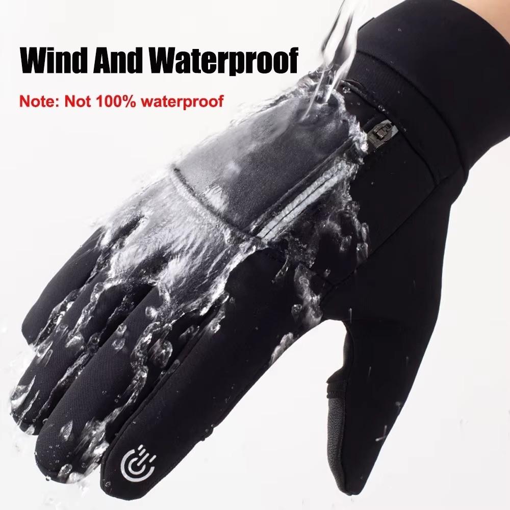 Windproof Cold-proof Gloves Fishing Ski Men Cycling Gloves New Touch Screen Gloves Outdoor Running
