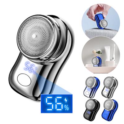 Portable Electric Shaver USB Rechargeable Shaver Electric Razor Pocket Travel Shaver Gifts for Men/Father/Husband/Boyfriend