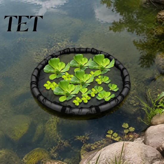 Floating Hydroponic Planter Plant Protector, Fine Mesh Fish Barrier, Pond Protector Net Net, Guard Netting for Aquatic Plants Garden Supplies