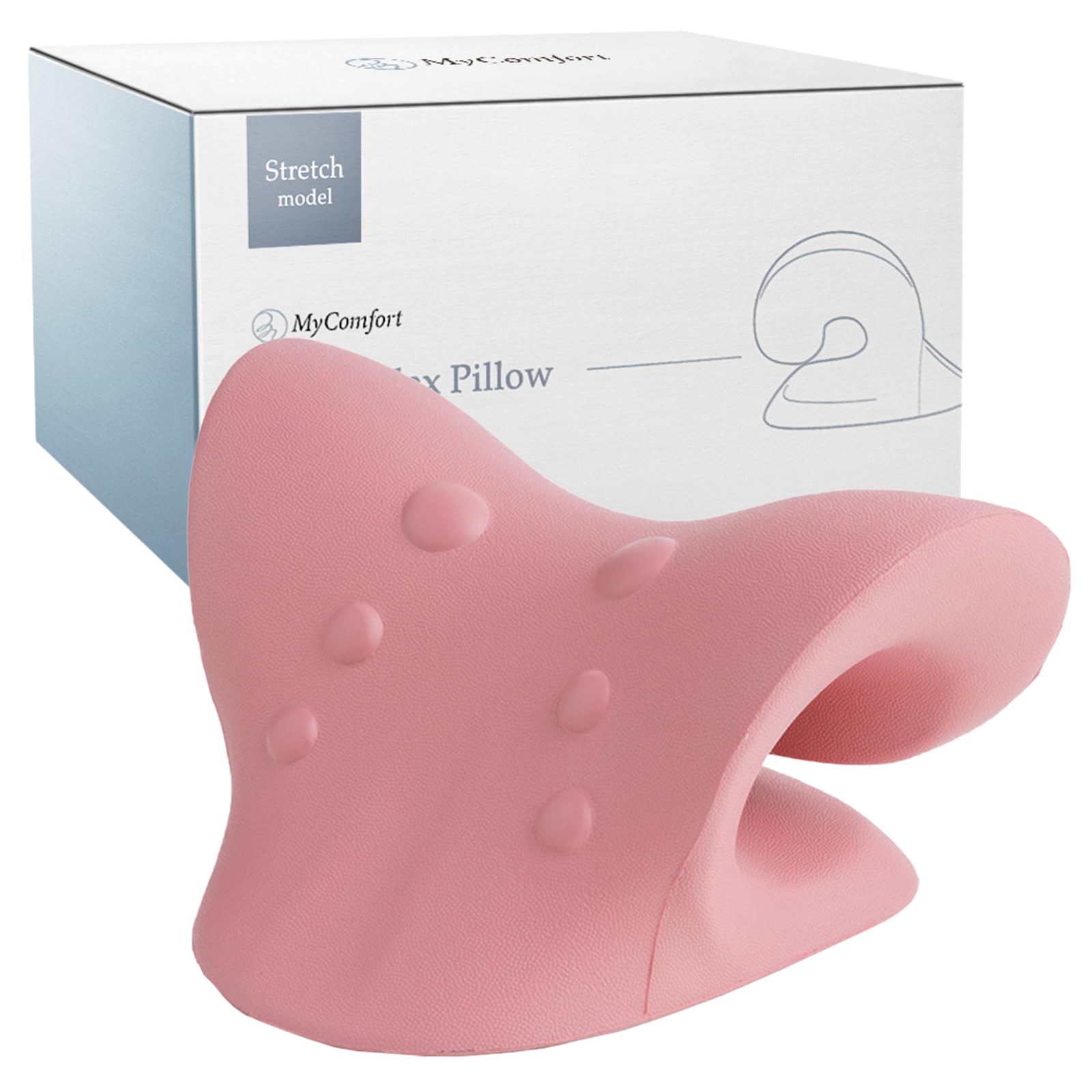 

от Тихиро Кондо x Представлено на Mezamashi MyComfort Neck Stretch Подушка для шеи 5 минут на Подушка, которая растягивает плечи и лопатки Подушка для шеи