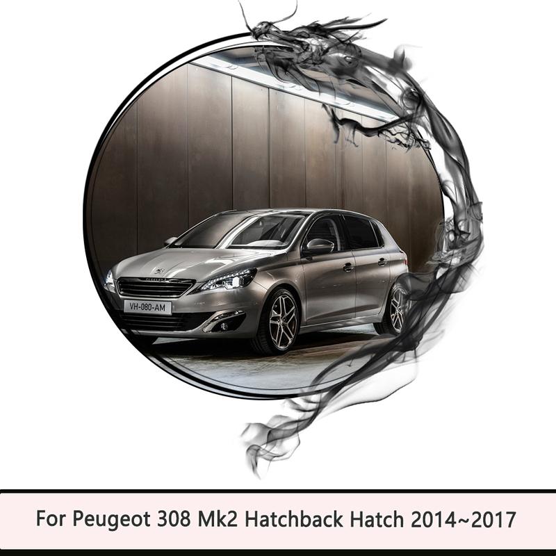 For Peugeot 308 Mk2 Hatchback Hatch 2014~2017 Mudguards Mudflaps Fender Mud Flap Splash Guards Cover Styling Wheel Accessories