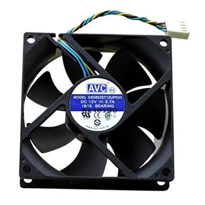 AVC DS08025T12UP033 12V 0.7A 8025 8CM 4-wire Cooling Fan