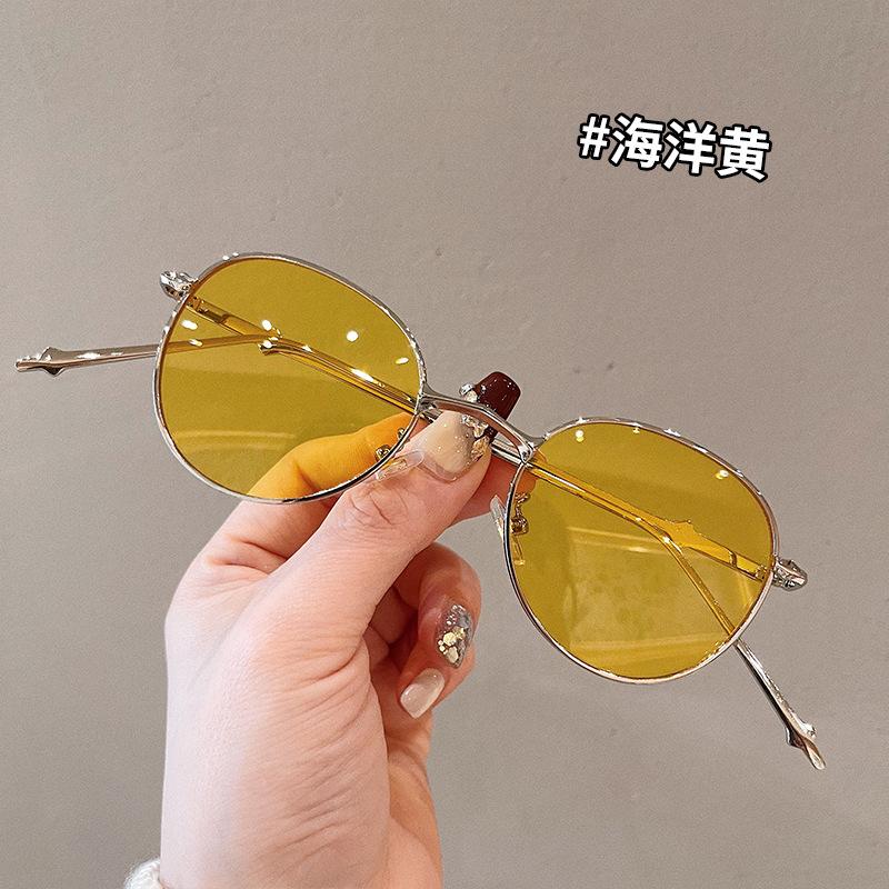 New Stylish Woman Glasses Frame Round Shape Blue Light Blocking Woman s Eyeglasses High Quality Computer Glass