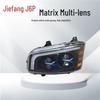 Super Bright Three-Lens LED Headlight Assembly for Jiefang J6P Navigator Truck, 500 HP Edition