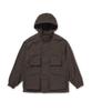 Snow Peak Nylon Double Rip Jacket, DARK BROWN, M
