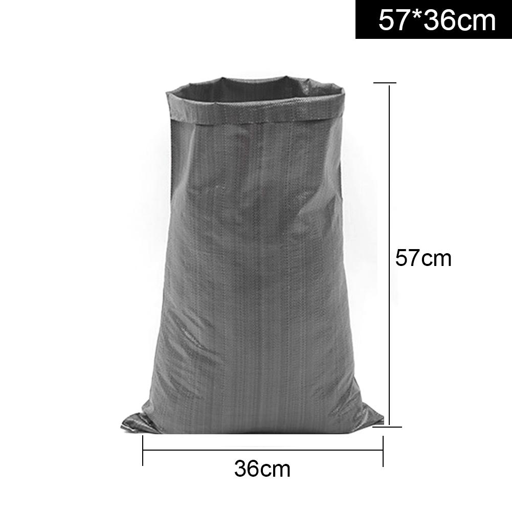 5/10pcs Flood Control Sandbag Flood Resistant Plastic Fabric Heavy Duty Sandbags