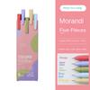 5 ks 0,5mm Barevné Gelové Pero Kolekce Morandi Macaron Barva pro Umělecké Potřeby Scrapbooking Zápisník Dekorace DIY