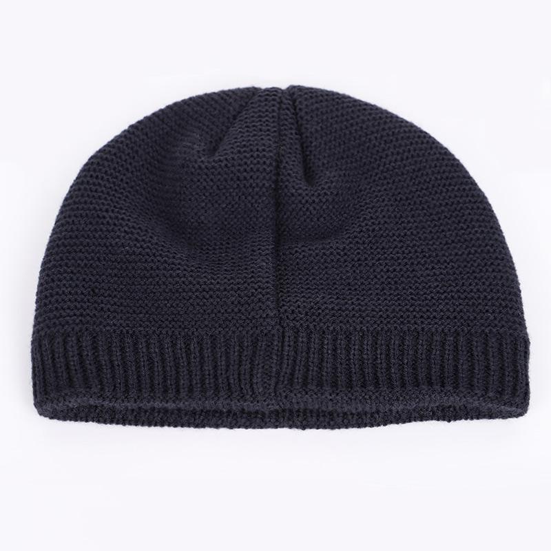 New winter knit hats men's and women's outdoor warm thickening plus velvet loose  caps Skullies brand winter ski male bone