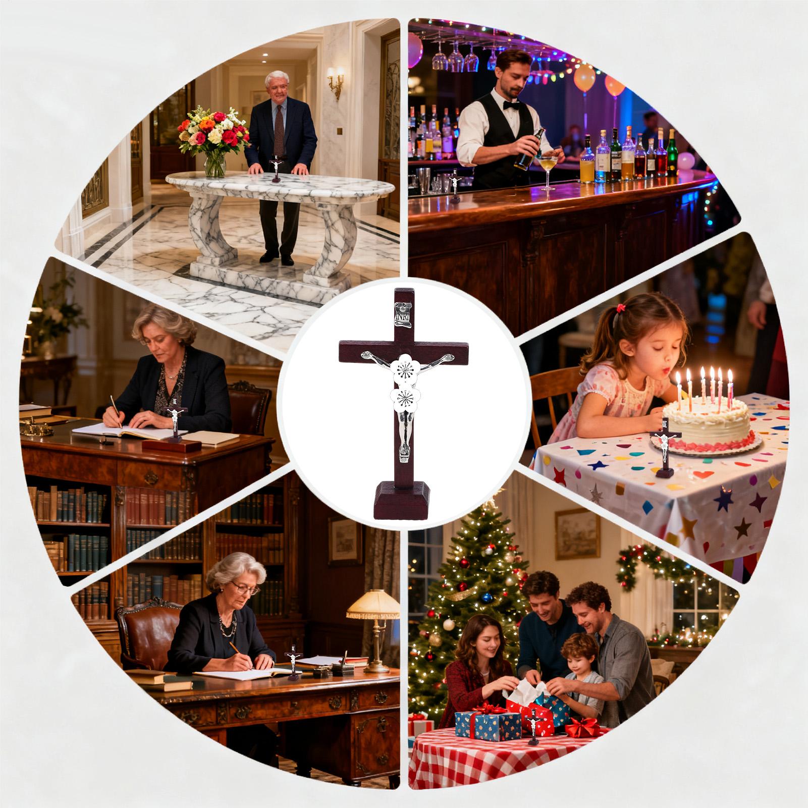 Пасхальный Крест Декор Деревянный Праздничная Атмосфера Реквизит Деревянный Крест Пасхальное Украшение Для Прикроватной Тумбочки Рабочего Стола Фермерская Вечеринка Сад Двор China Mainland