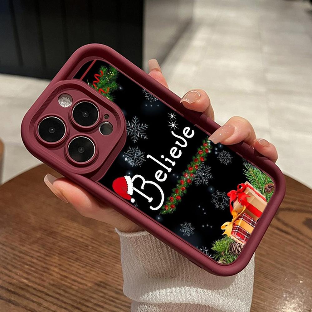 Měkké pouzdro Sky Eye Ladder pro Samsung A06 A15 A25 A35 A55 A14 A24 S23 S24 FE Všechny modely Samsung Pouzdra na telefon NY41 Vánoční stromeček Santa Claus