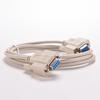 1PC 5ft F/F Serial RS232 Null Modem Cable Female To DB9 FTA Cross Connection 9 Pin COM Data Converter PC Accessory