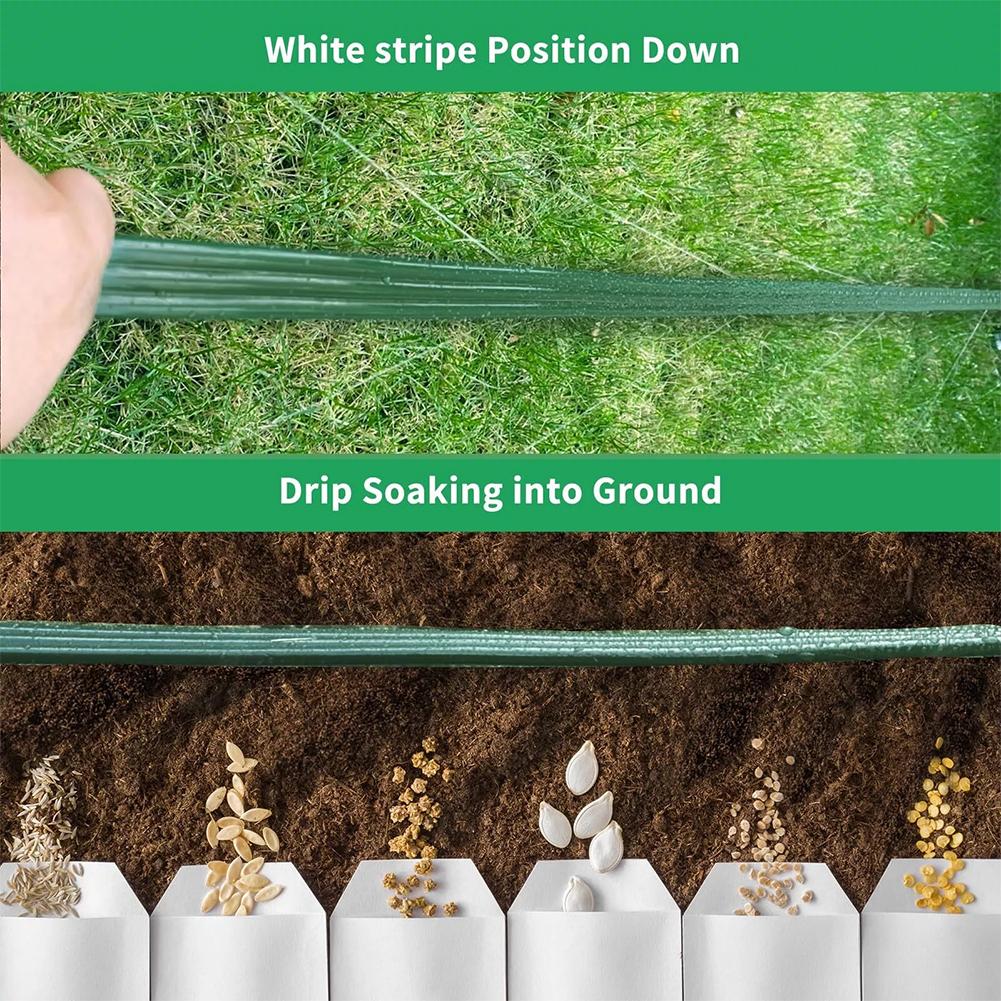 Sprinkler Heads and Soaking Hoses Set Garden Lawn Watering Irrigation Spray Kit Automatic Ground Soaking Drip Hose Sprinkler