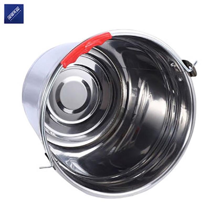 Thickened Stainless Steel Portable Water Bucket