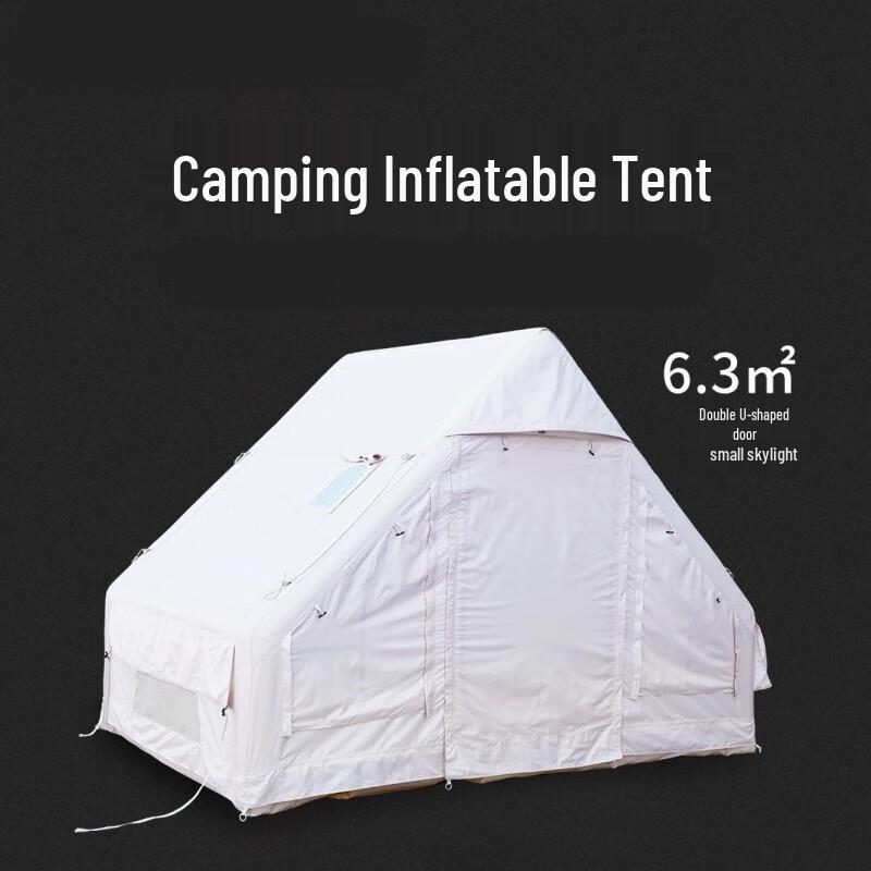 Portable Automatic Inflatable Camping Tent 3-4 Person, 6 sqm
