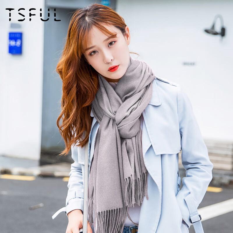 TSFUL Women's Oversized Warm Winter Scarf