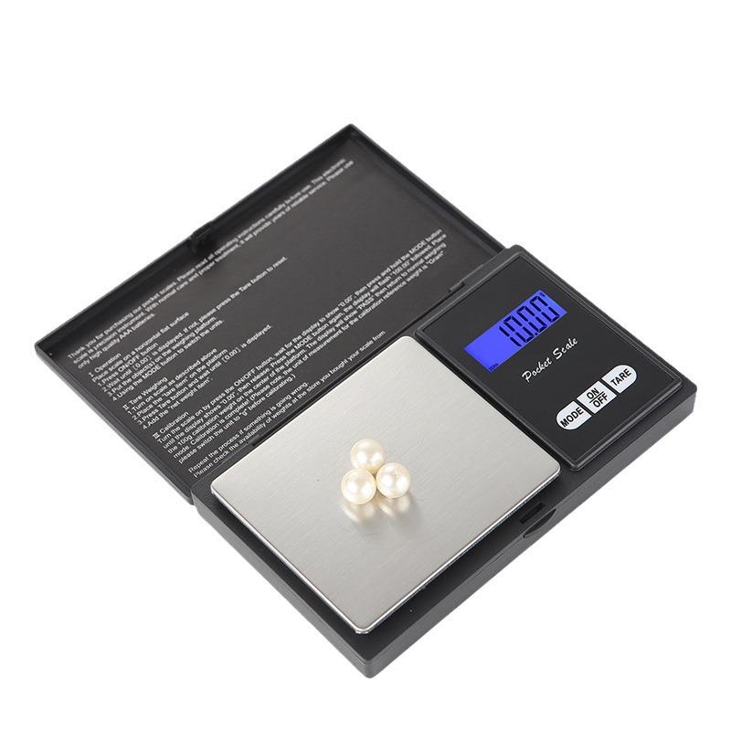 P258 Portable Mini Pocket Jewelry Scale, 0.01g Precision Electronic Palm Scale