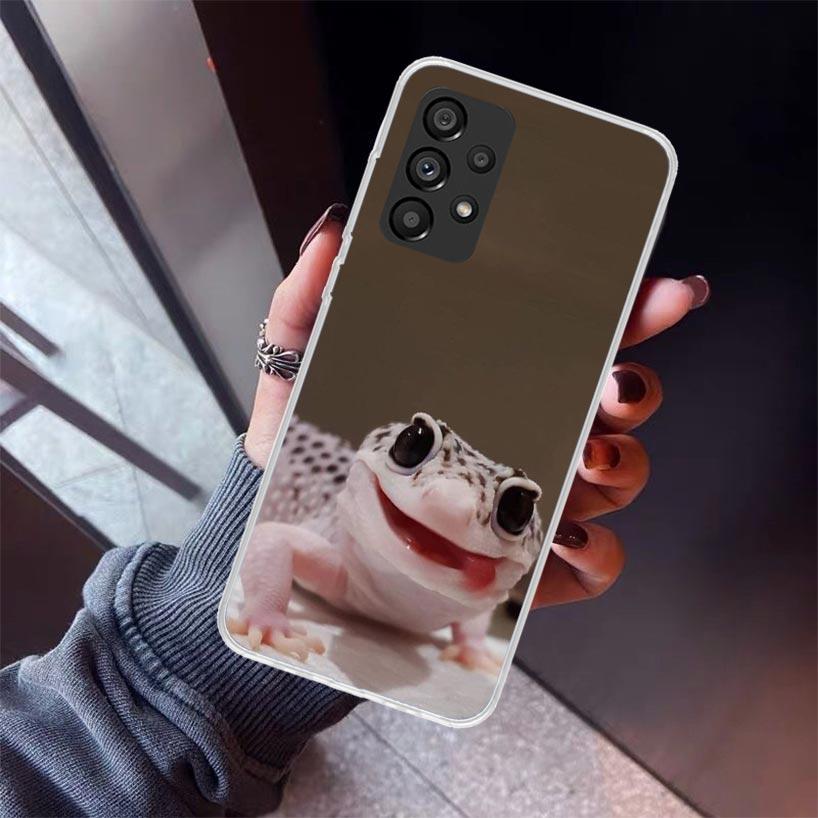 Lizards Geckos Phone Case For Samsung Galaxy A17 A57 A37 A16 A26 A36 A56 A15 A25 A35 A55 A14 A13 A54 A53 A34 A24 A33 A23 Galaxy