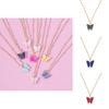 Stylish Creative Butterfly Necklace For Women Featuring Unique Color Variants