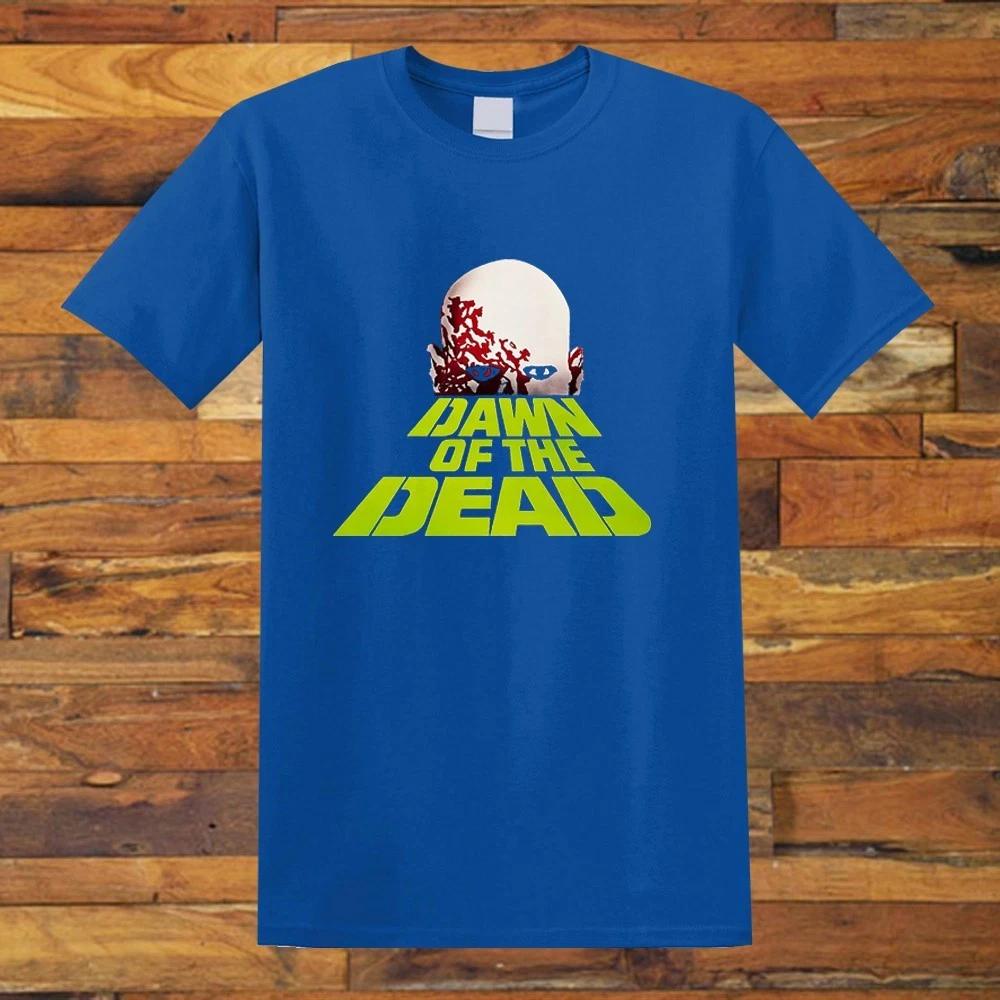 Dawn of The Dead Horror Movie Men s Blue S-5XL XL