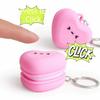 3D Printed Foods Clicker Keychain Food Funny Coffee Calming Keychain  Kids Toy