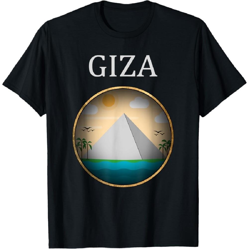 

Футболка «Древнеегипетские пирамиды Гизы» XXXXXL чёрный