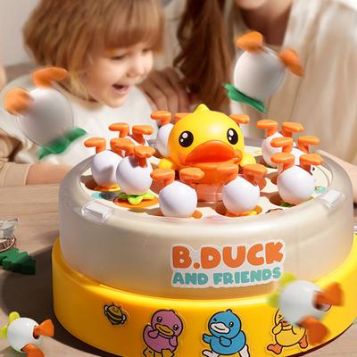 Enfant Montessori Canard Lanceur Dessin Animé Canard Volant Attraper Jouet Amusant Développement Sensoriel Interaction 1 2 Joueurs Jeu Jouet Puzzle