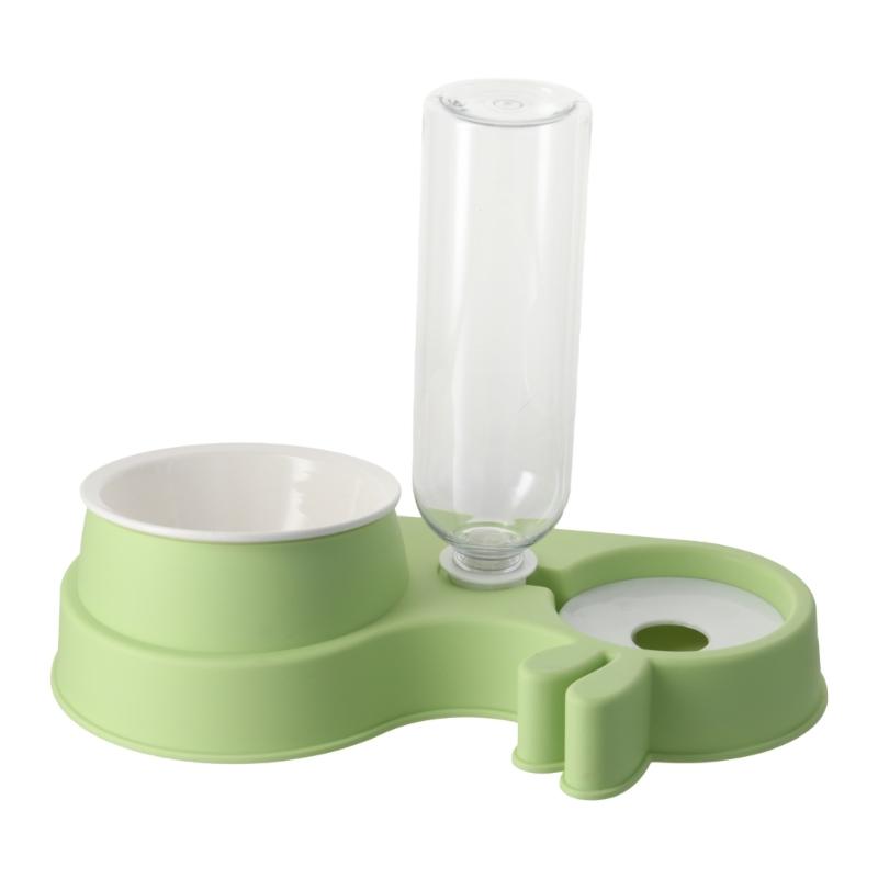 Pet Food Feeders and Waterer Detachable Cats Water Fountain Bowl Food Container Automatic Bowl Supply