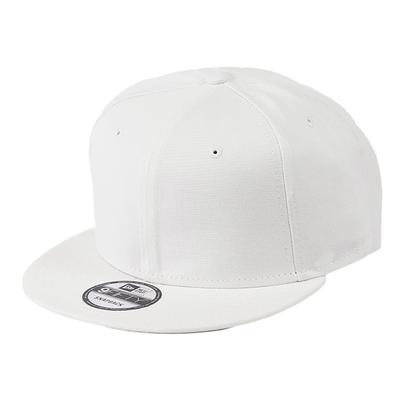 9FIFTY NE400 Snapback Baseball with 99HeadwearShop One Size Fits All Men's Cap, White, Sticker, Unisex, [Used]