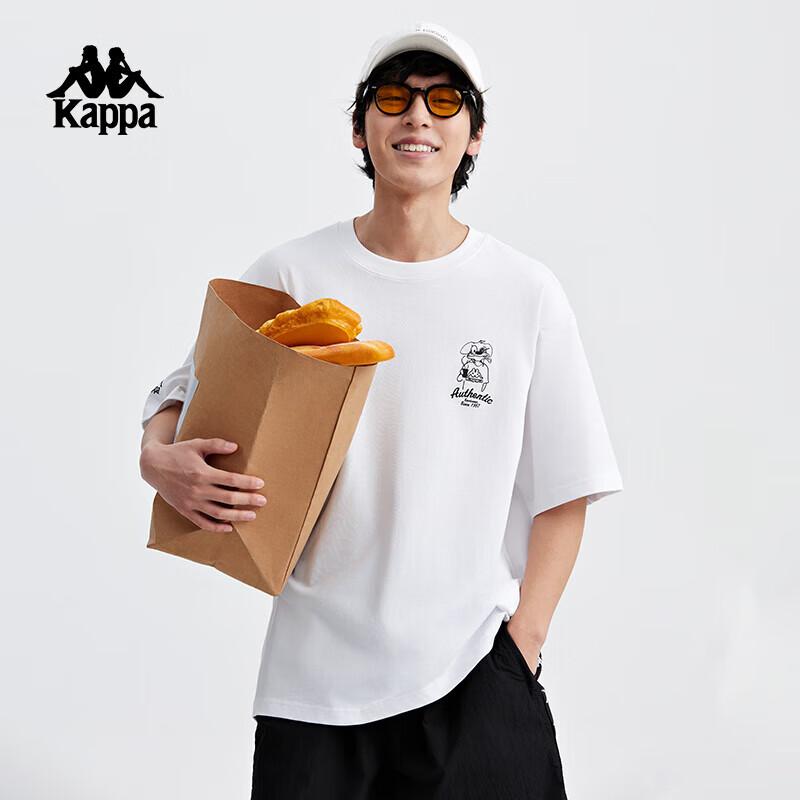 Kappa 2024 Summer Unisex Casual Print Short Sleeve T-Shirt L 3230₽