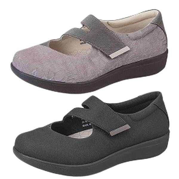 

Moonstar Welll 04 Size 4E Women s Sneakers, Black, C, 24.0 cm,