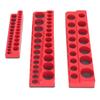 3PCS Magnetic Socket Holders Plastic Socket Organizer Storage Tray for 1/4 3/8 1/2 Inch Drive Socket