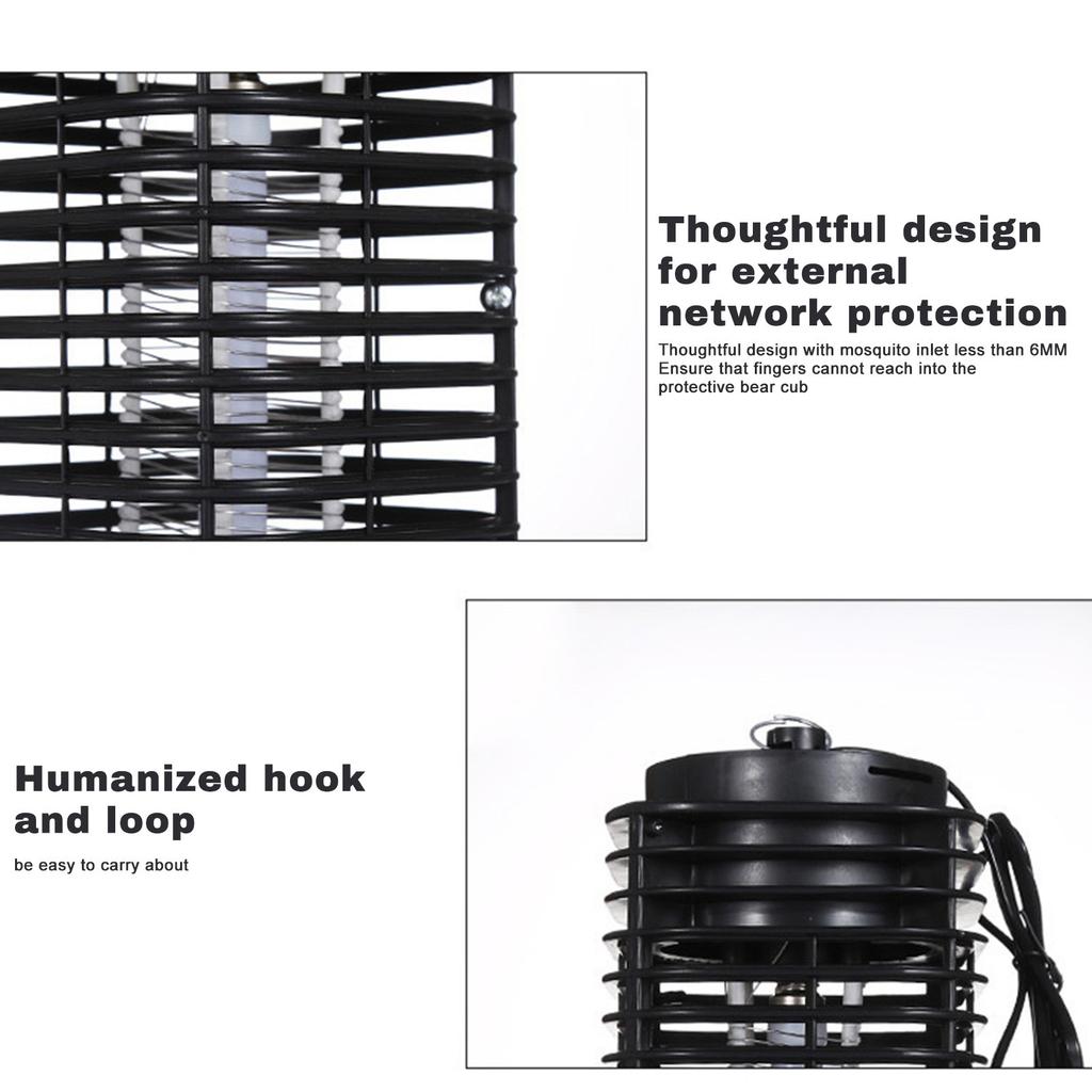 Λάμπα Κουνουπιών Ηλεκτρική Λάμπα Εντόμων Φως LED Για Αύλειο Κουζίνα Υπνοδωμάτιο