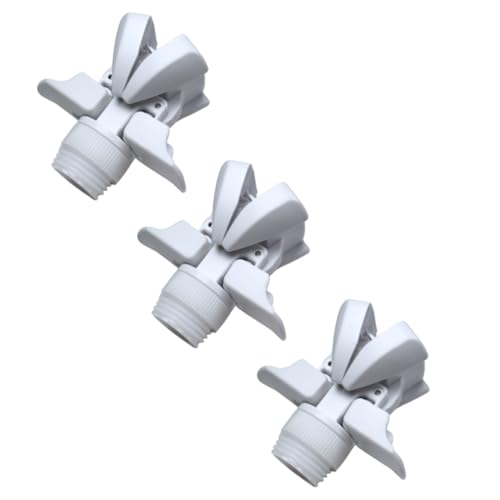 

Refillable Clippy Adapter for Muji and Kao Hanging Pumps [Adapter Only] *Pump not included. 3-pack. White. Hanging. No refilling required. Just hang i