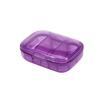 3-Compartment Small Pill Box Container Portable Travel Pill Organizer for Pocket Purse Medicine Vitamin Holder Dispenser