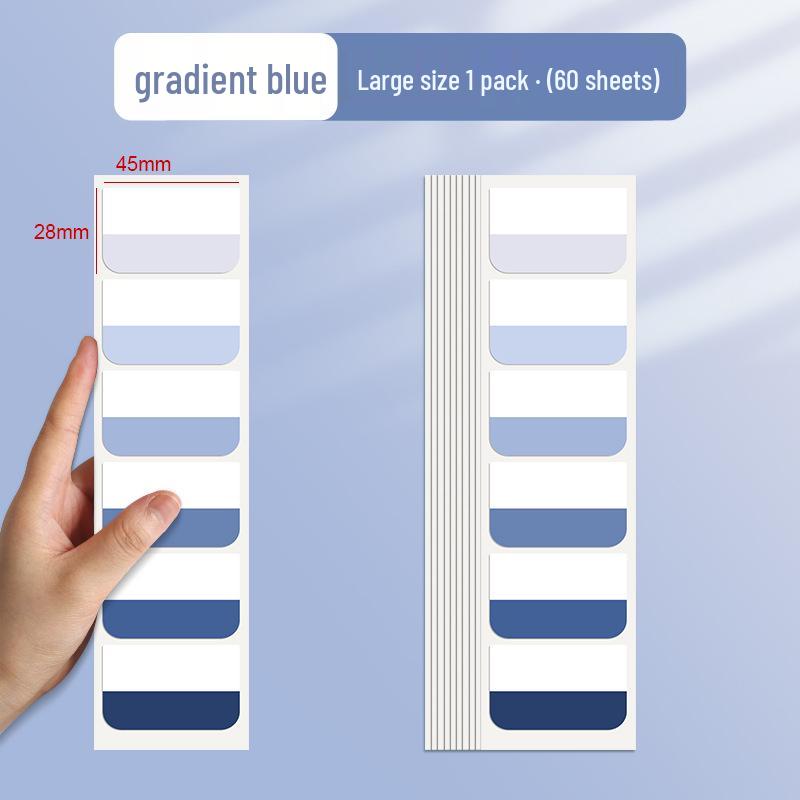 Morandi Writable Label Stickers: Post-it Notes Memo Pads